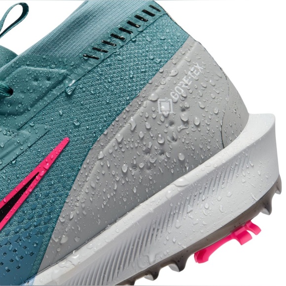 Nike Men\'s Size 9.5 Infinity Tour 2 Gore-Tex Golf Shoes Teal Pink Lace Up Ankle main image 15